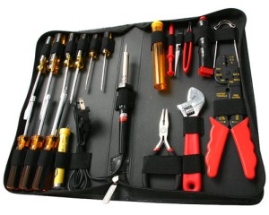 P.C. Service Kit / C.S.A. Soldering Iron